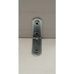 Équerre de chaise A.Z. en acier zingué 40 mm