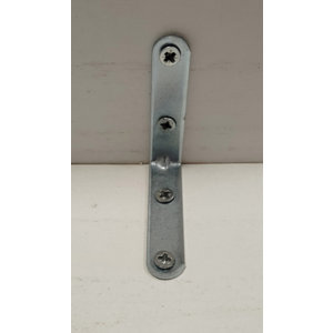 Équerre de chaise A.Z. en acier zingué 60 mm