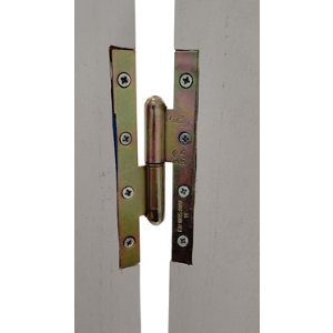 Paumelle de bâtiment AB 140 x 55 mm - Gauche