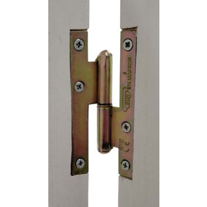 Paumelle de bâtiment AB 80 x 45 mm - Droite