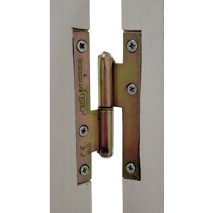 Paumelle de bâtiment AB 95 x 45 mm - Gauche