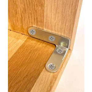 Équerre de châssis coudée 60 mm