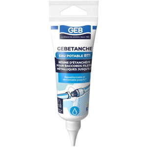 Tube de 50 ml de résine Gebetanche eau potable RT1