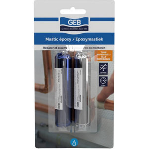 Mastic epoxy tous matériaux - 2 bâtons de 100G