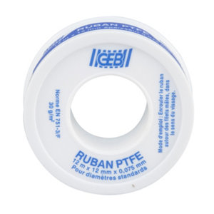Ruban d'étanchéité teflon 12MM X 12M