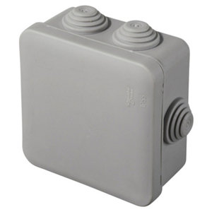 Boîte de dérivation carrée - 80 x 80 mm