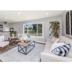 Lot de 5 spots blancs à encastrer 4000 k - 1550 Lumens