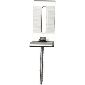 Lot de 2 crochets en acier pour panneaux