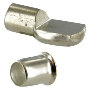 12 taquets en acier nickelé - Ø 7 mm