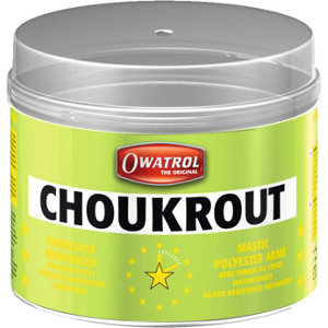 Enduit de résine mastic vert en polyester 300 gr