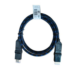 Cordon HDMI 2.0 angle 180D 1,5 m