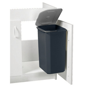 Poubelle de porte en plastique - 23 L