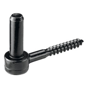 Gond à tire-fond avec fixation - Ø 14 x L. 90 mm