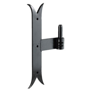 Gond à platine vertical pour une ouverture à droite - Ø 14 mm