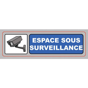 Plaque de signalisation en PVC - Ø 17 x 5 cm