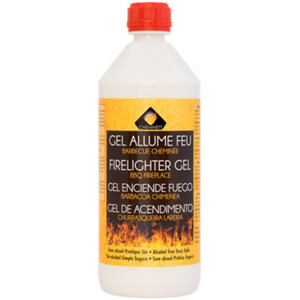 Gel allume-feux spécial barbecue, cheminée - 1 L
