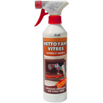 Nettoyant vitre foyers et inserts en flacon de 500 ml - vue 2