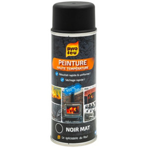 Peinture thermique noire mat - 400 ml