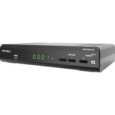 Récepteur TNT satellite Optex TNTSAT Haute Déf. ORS 9989 HD