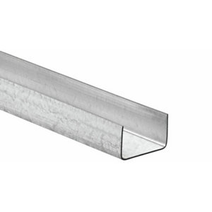 Rail en acier galvanisé, profilé en U - R70 3ML