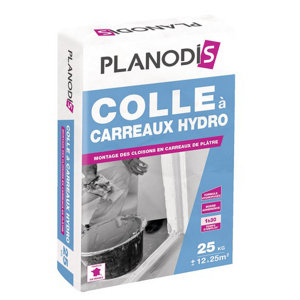 Colle pour montage de carreaux de plâtre hydrofuges - 25 kg