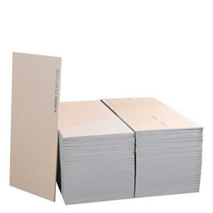 Quart de plaque de plâtre BA 13 NF** - L. 1,25 x l. 0,60 m x Ép. 12,5 mm