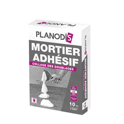 Mortier colle adhésif Planodis 10kg collage des doublages - vue 1