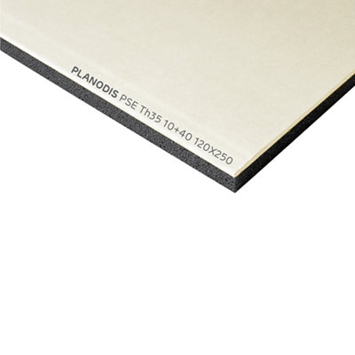 Plaque de doublage Planodis TH35 250 x 120 cm ép. 9 5 mm + 40 mm vendue à la plaque zone Nord - vue 2