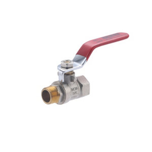 Vanne à sphere integrale mf 12/17 plate