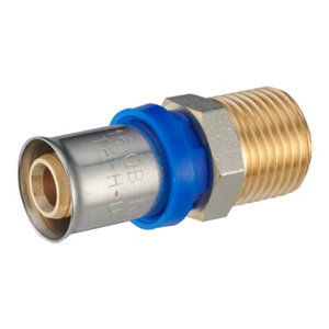 Lot de 5 raccords droits multi-serrage M3/8 - D16