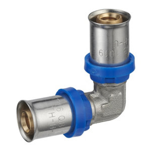 Lot de 5 coudes égaux multi-serrage D16