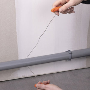 Scie filaire à tuyaux PVC - fil de 59 cm