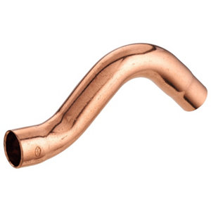 2 clarinettes mâle femelle à souder sur tubes cuivre - Ø 14 mm