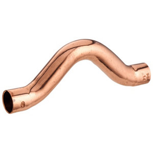 2 chapeaux de gendarme femelle à souder en cuivre pour tubes cuivre - Ø 16 mm