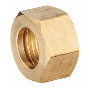 Raccord bicônes égaux en laiton de Ø 16 mm avec olive