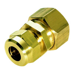 Tube et raccord bicônes en laiton diamètre de 12 à 14 mm