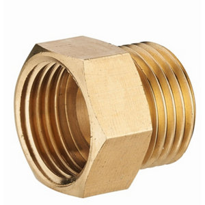 Raccord bicônes femelle en laiton Ø 12 mm 15x21