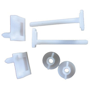 Fixation abattant WC anti-corrosion