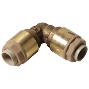 Coude pour tube cuivre ou PER - Ø 12 mm avec angle 90 °