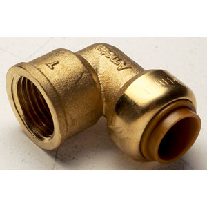 Coude pour tube cuivre ou PER - Ø 14 mm avec angle 90 °