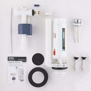 Système de chasse d'eau robinet flotteur + raccordement avec embout mâle 12x17