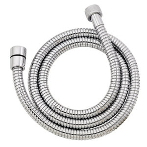 Flexible de douche en acier inoxydable chrome 1,50 m