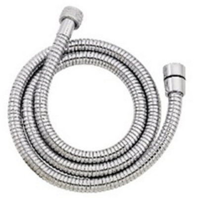 Flexible de douche 2 en acier inoxydable chrome MTK - vue 2