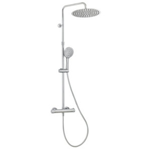Colonne de douche thermostatique chrome Elegance