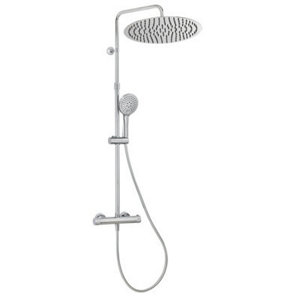 Colonne de douche thermostatique chrome