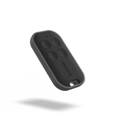 Télécommande 4 Touches Noire Mat Pour Motorisation Portail Et Porte De Garage