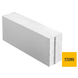 Béton cellulaire "Ytong" 62,5 x 25 x 15 cm