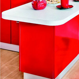 Profil rigide en U transparent - Long.260 cm Prof.19 mm