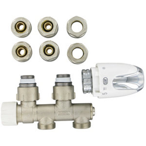 Kit universel de raccordement sans tête thermostatique