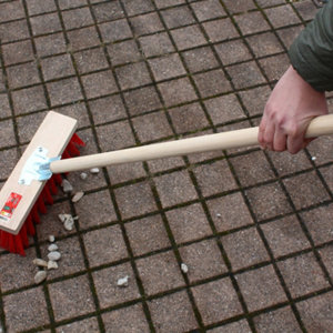 Balai cantonnier avec fibres longues et très rigides 30 cm